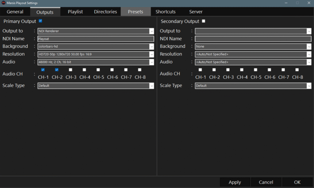 Avmeda Marsis Playout