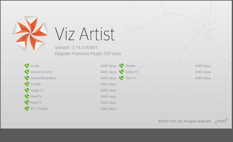Viz Artist 3.14.3.92401