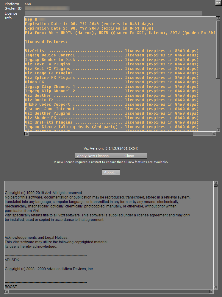 Viz Artist 3.14.3.92401