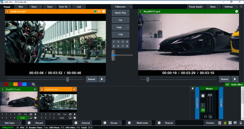 vMix Pro 29.0.0.48