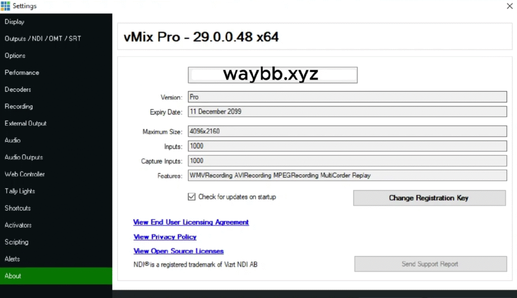 vMix Pro 29.0.0.48